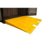 Kartrite 7 Tonne Heavy Duty Steel Shipping Container Ramp 1.2m x 2.3m Loading Ramp for Forklifts & Machinery