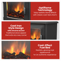 Dimplex Riley 2kW Portable Electric Stove Heater