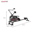 Powertrain 13L Water Rowing Machine Rower Resistance