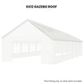Wallaroo 6x12 White Marquee Roof Spare Part Outdoor