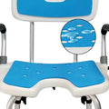 Orthonica Shower Chair Aluminium Height Adjustable Armrests