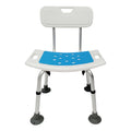 Orthonica Shower Chair Aluminium Height Adjustable With Head Holder