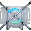 Orthonica Shower Chair Aluminium Height Adjustable With Head Holder