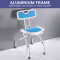 Orthonica Commode Shower Chair Foldable Height Adjustable Aluminium