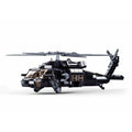 Sluban B1012 Model Kit UH60 Black Hawk Medical Rescue Helicopter US Army MEDEVAC Air Force Military Building Blocks DIY