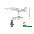 Sluban B1361 Model Kit 1:44 F35 Lightning Stealth Fighter Jet Plane Modern USAF Air Force Building Blocks DIY Set Toy