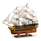 Sluban B1552 Model Kit 1:200 HMS Victory Sailing Battleship Warship Navy Vessel Boat Military DIY Construction Set Toy
