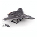 Sluban B1587 Model Kit 1:44 J50 Stealth Fighter Jet Plane - Military Air Force Building Blocks DIY Set Toy