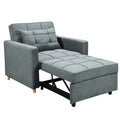 Sarantino Suri 3-in-1 Convertible Sofa Chair Bed Airforce Blue