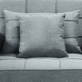 Sarantino Suri 3-in-1 Convertible Sofa Chair Bed Airforce Blue