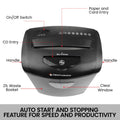 Centurion 21L Cross-Cut Shredder 10-Sheet Paper CD Card