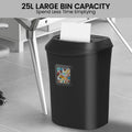 Centurion 25L 12-Sheet Cross-Cut Paper Shredder Electric