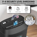 Centurion 25L 12-Sheet Cross-Cut Paper Shredder Electric