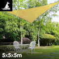Wallaroo Triangle Shade Sail 5m Sand