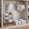 Delta Children 24 Piece Nursery Storage Set Cool Grey