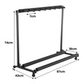 Karrera Steel 7 Guitar Stand Multi Rack Holder Storage