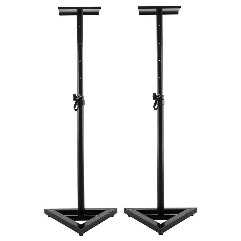 Karrera Floor Speaker Stand Adjustable Black Surround Sound