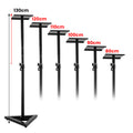 Karrera Floor Speaker Stand Adjustable Black Surround Sound