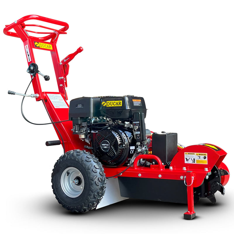 Ducar Stump Grinder 457cc 18HP Petrol Engine Tungsten Carbide