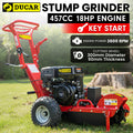 Ducar Stump Grinder 457cc 18HP Petrol Engine Tungsten Carbide