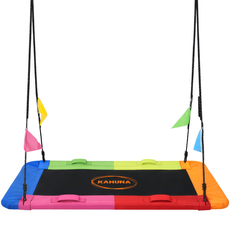 Kahuna 60 Inch Tree Swing Heavy Duty Rectangular Foam Padded