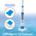 Aquajack 127 Portable Rechargeable Pool Vacuum Cleaner