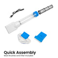 Aquajack 127 Portable Rechargeable Pool Vacuum Cleaner