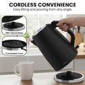 Pronti Breakfast Set Coffee Machine Toaster Kettle Silver