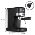 Pronti 3pc Breakfast Set Coffee Machine Toaster Kettle Silver