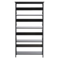Sarantino Daphne 5-Tier Bookshelf Cross Panel