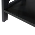 Sarantino Daphne 5-Tier Bookshelf Cross Panel