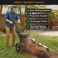 Ducar Trench Digger 457cc 18HP 4-Stroke Key Start, Petrol Trencher Machine
