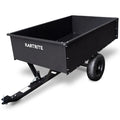 Kartrite 816kg Heavy-Duty Steel Dump Cart with Quick-Release Dumping Handle