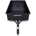 Kartrite 816kg Heavy-Duty Steel Dump Cart with Quick-Release Dumping Handle