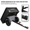 Kartrite Dump Cart 270kg Capacity Pneumatic Tyres Quick Release Pedal