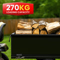 Kartrite Dump Cart 270kg Capacity Pneumatic Tyres Quick Release Pedal