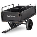 Kartrite 430kg Heavy Duty Steel Dump Cart with Foot Pedal Dumping System