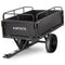 Kartrite 430kg Heavy Duty Steel Dump Cart with Foot Pedal Dumping System