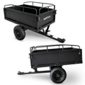 Kartrite 430kg Heavy Duty Steel Dump Cart with Foot Pedal Dumping System