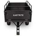 Kartrite 430kg Heavy Duty Steel Dump Cart with Foot Pedal Dumping System