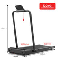 Powertrain K500 2in1 Walking Pad Treadmill 2.5HP Dual LED Display