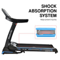 Powertrain V1200 Treadmill with Shock-Absorbing System Exercise Cardio Running Home Gym