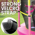 Kahuna 4.5ft Trampoline with Safety Net Spring Pad Yellow