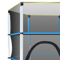 Kahuna Trampoline Replacement Net 4.5ft