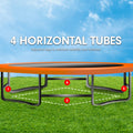 Kahuna 6x9ft Rectangular Outdoor Trampoline Basketball Set
