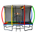 Kahuna Trampoline 6x9ft LED Light Basketball Hoop Set