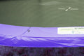 Kahuna 14ft Trampoline with Safety Enclosure Purple Basketball Hoop