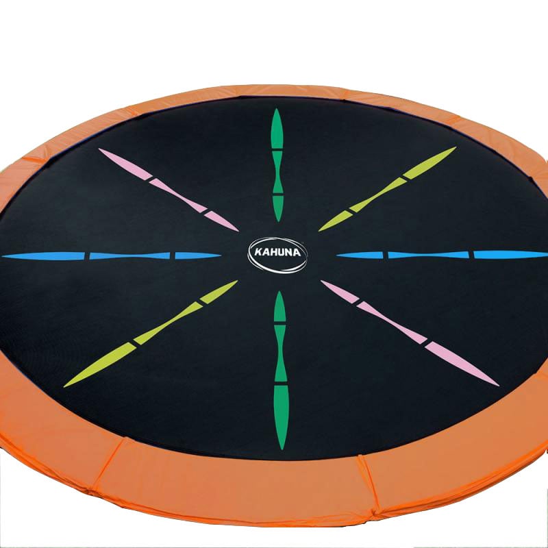 Kahuna 14ft Trampoline Spring Mat Rainbow Replacement