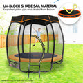 Kahuna 8ft Trampoline Roof Shade Cover Removable