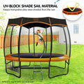Kahuna 10ft Trampoline Shade Cover Roof Removable